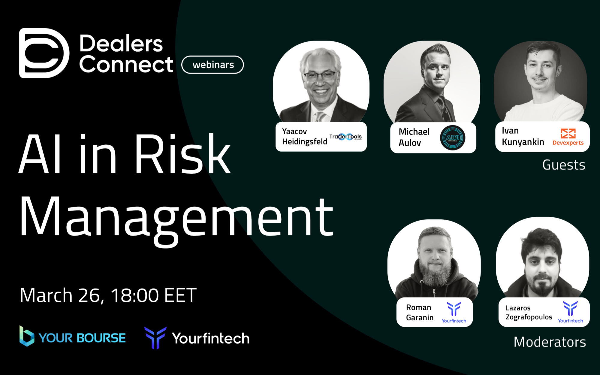 Dealers connect webinar ai in risk management dealers connect webinar poster